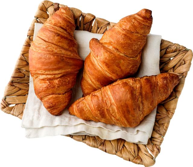 Máslový croissant