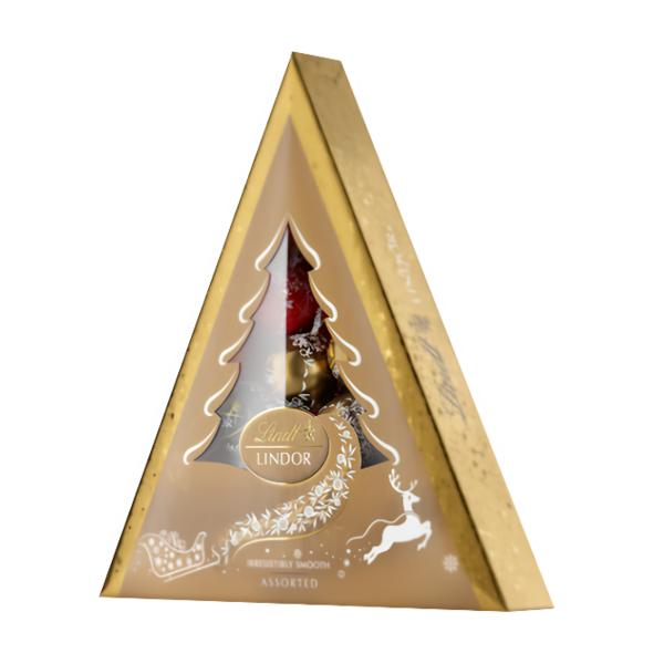 Lindt Lindor Xmas Tree Mix čokoládové pralinky