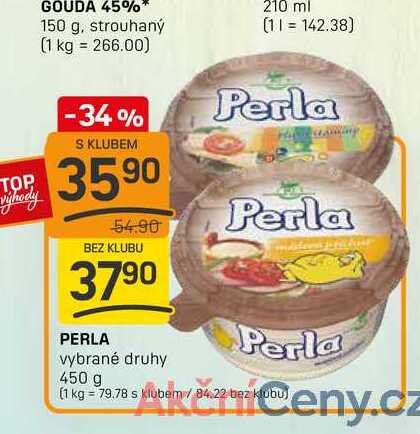 PERLA vybrané druhy 210 ml 