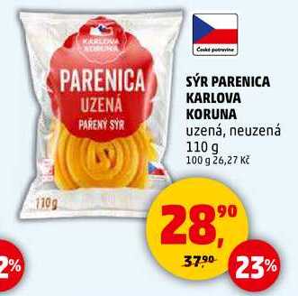 SÝR PARENICA KARLOVA KORUNA, 110 g
