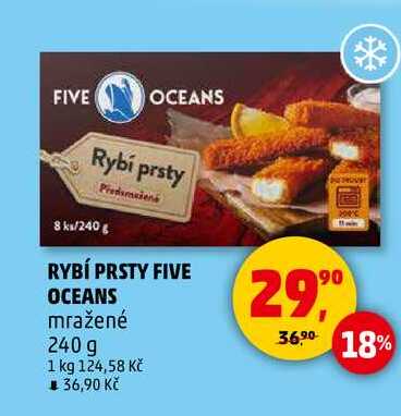 RYBÍ PRSTY FIVE OCEANS, 240 g 