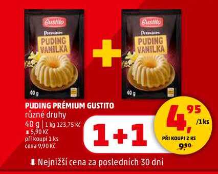 PUDING PRÉMIUM GUSTITO, 40 g