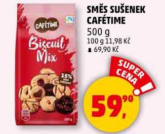 SMĚS SUŠENEK CAFÉTIME, 500 g