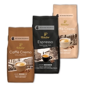 TCHIBO CAFFE CREMA, ESPRESSO ZRNA