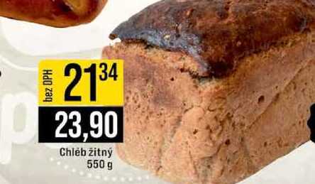 Chleb žitný 550 g 