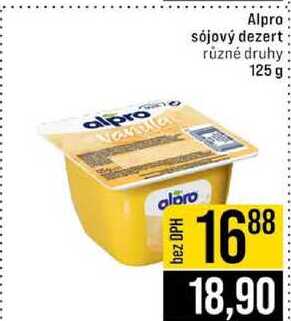 Alpro sójový dezert různé druhy 125 g