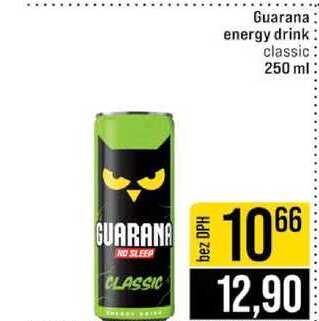 Guarana energy drink classic 250 ml