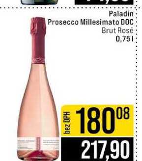 Paladin Prosecco Millesimato DOC Brut Rosé 0,75l