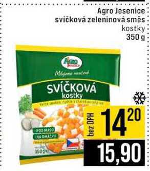 Agro Jesenice svičková zeleninová směs kostky 350 g 