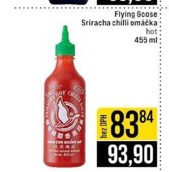 Flying Goose Sriracha chilli omáčka hot 455 ml