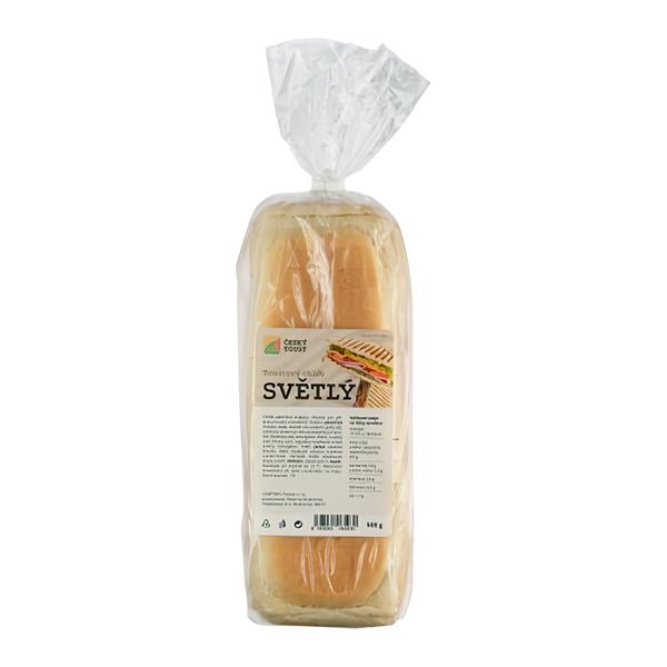 Český toust Toustový chléb, světlý