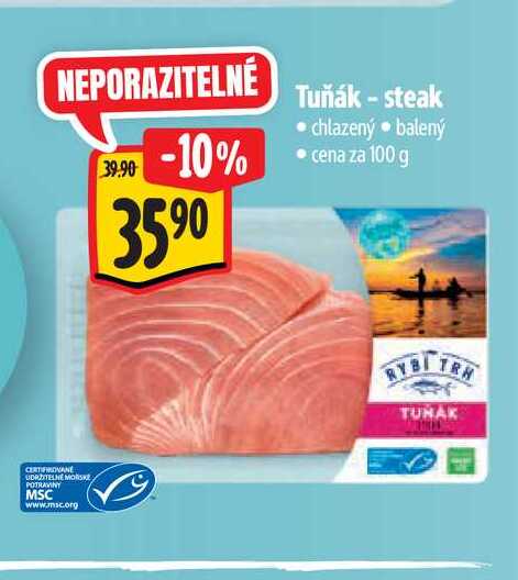   Tuňák - steak  100 g
