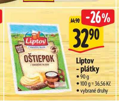   Liptov - plátky 90 g  