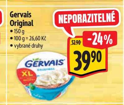 Gervais Original 150 g 