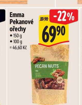Emma Pekanové ořechy 150 g 