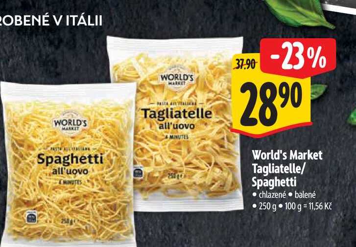 World's Market Tagliatelle/ Spaghetti 250 g