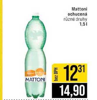 Mattoni ochucená různé druhy 1,5l