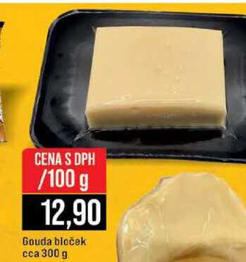 Gouda bloček cca 300 g 100g