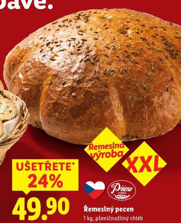 Řemeslný pecen, 1 kg,