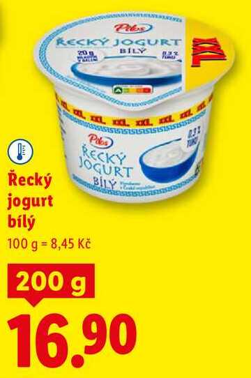 Řecký jogurt bílý, 200 g