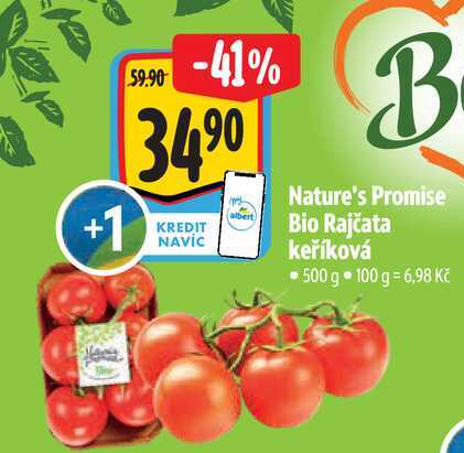   Nature's Promise Bio Rajčata keříková 500 g 