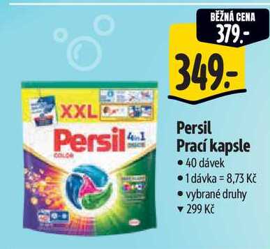 Persil Prací kapsle, 40 dávek 