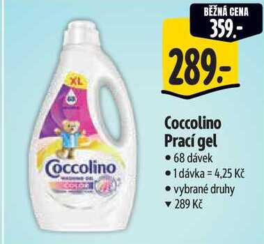 Coccolino Prací gel, 68 dávek