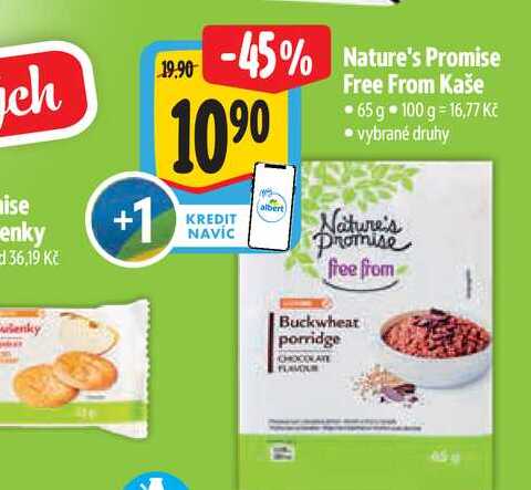   Nature's Promise free from kaše 65 g