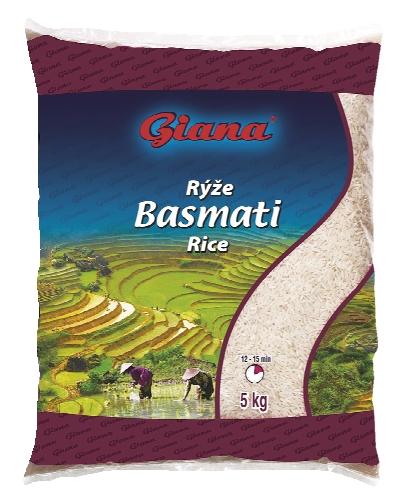 Giana Rýže Basmati, 5 kg