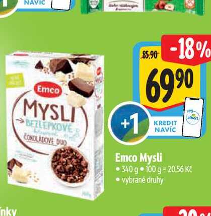  Emco Mysli 340 g