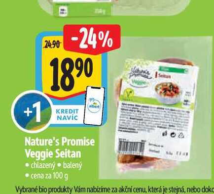 Nature's Promise Veggie Seitan 100 g