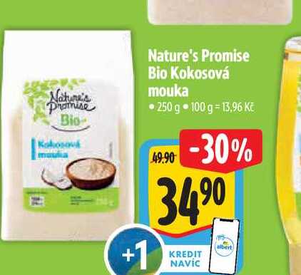   Nature's Promise Bio Kokosová mouka 250 g 