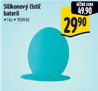 Silikonový čistič baterií 