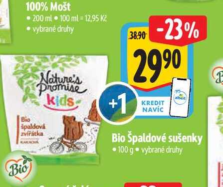  Bio Špaldové sušenky 100 g 