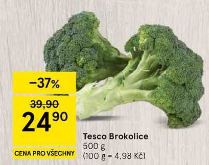 Tesco Brokolice, 500 g  
