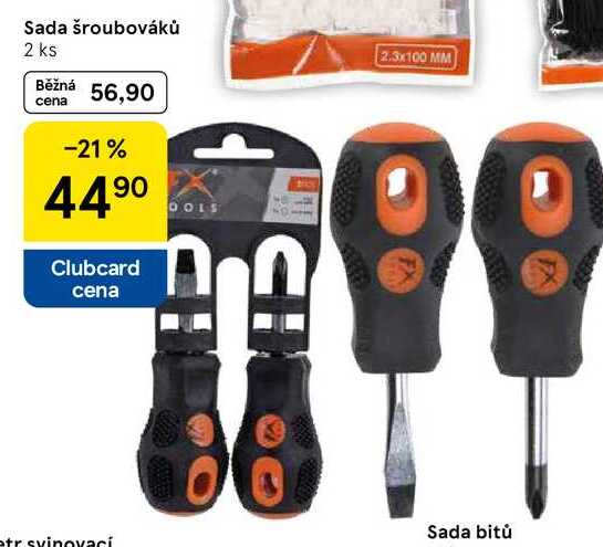 Sada šroubováků, 2 ks 