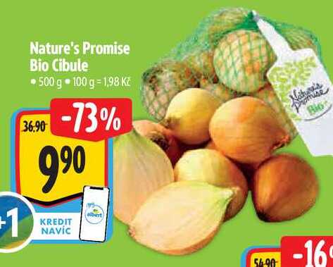 Nature's Promise Bio Cibule, 500 g