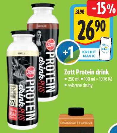 Zott Protein drink, 250 ml 
