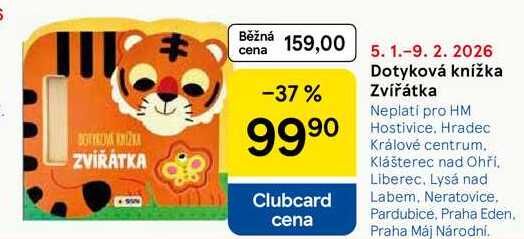 Dotyková knížka Zvířátka