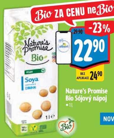 Nature's Promise Bio Sójový nápoj, 1 l