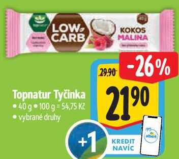 Topnatur Tyčinka, 40 g 
