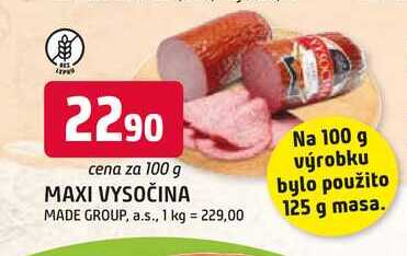 MAXI VYSOČINA 100g