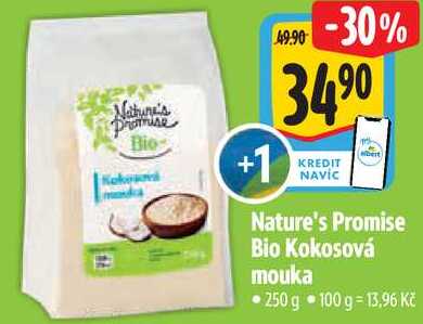 Nature's Promise Bio Kokosová mouka, 250 g
