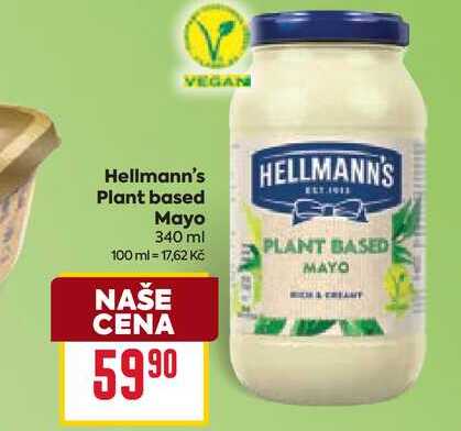 Hellmann's Plant based Mayo 340 ml 