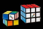 RUBIKOVA KOSTKA SADA DUO 3 × 3 + 2 × 2