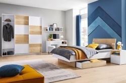 Pokoj pro mladé - postel