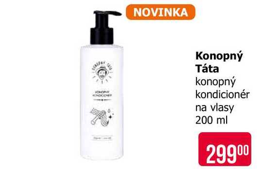 Konopný Táta konopný kondicionér na vlasy 200 ml 