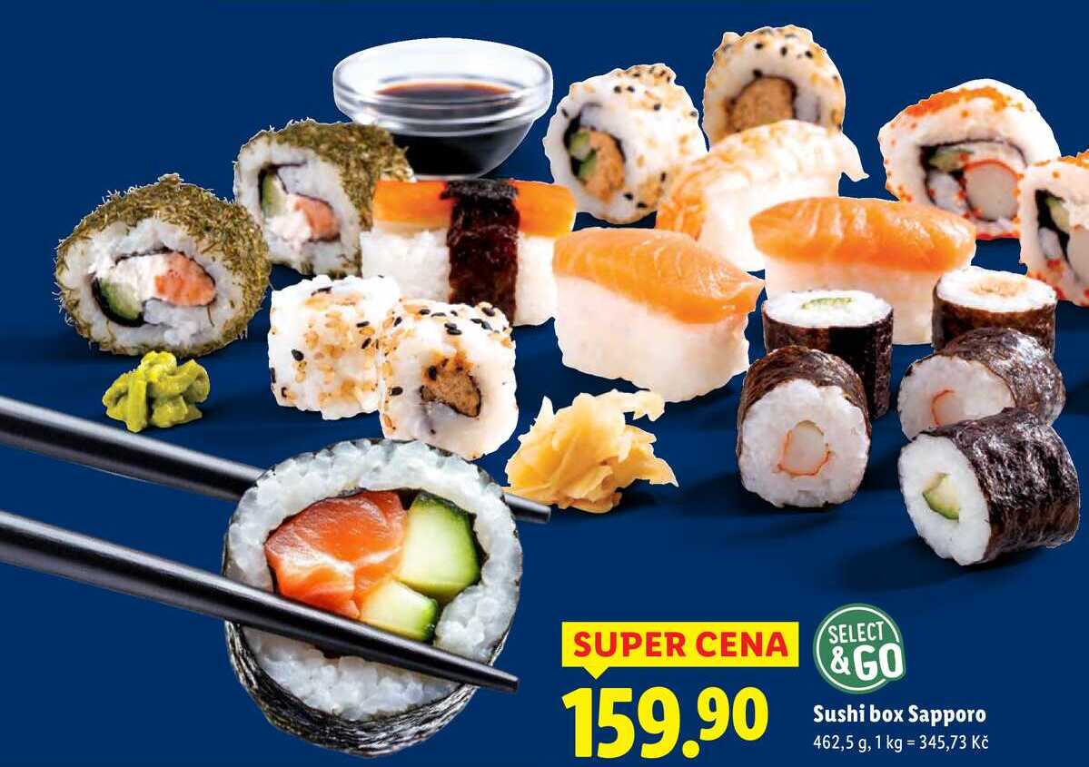 Sushi box Sapporo, 462,5 g