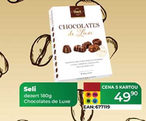 Seli dezert 180g Chocolates de Luxe