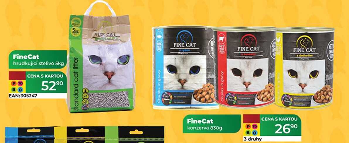 FineCat hrudkující stelivo 5kg 